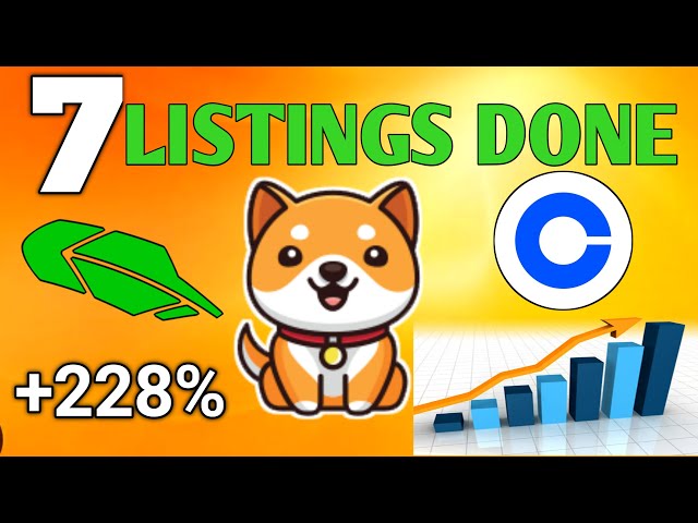 BABY DOGECOIN 💥 COINBASE  LISTING DONE 🎉 BREAKING NEWS TODAY PRICE PREDICTION 2025