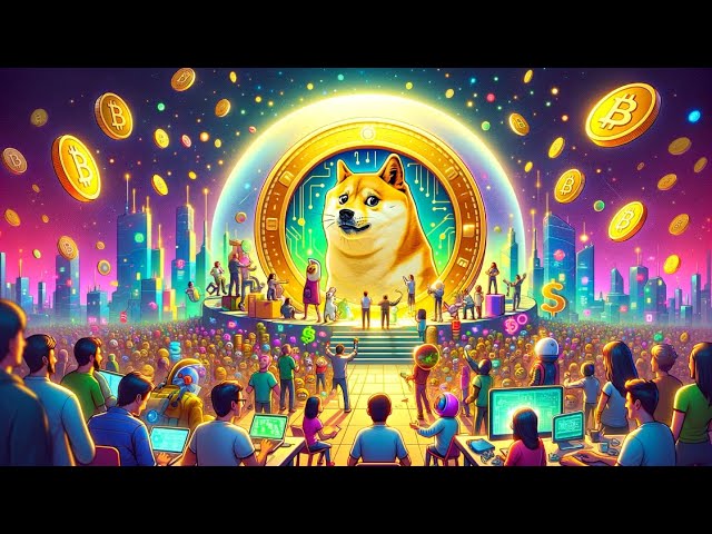 Dogecoin DOGE: Exploding Meme Coin Symbol! Dogecoin is about to go to the moon! Musk changed his Twitter X avatar to Starship Flight 5 again! Meme coins such as Dogecoin and SHIB now occupy 2.5% of the cryptocurrency market!