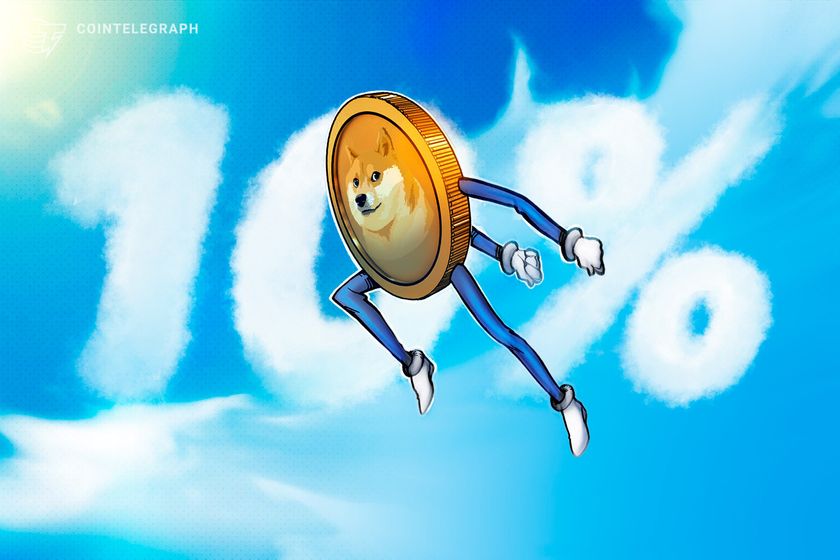 Dogecoin 'god candle' coming? DOGE price suddenly jumps 10%