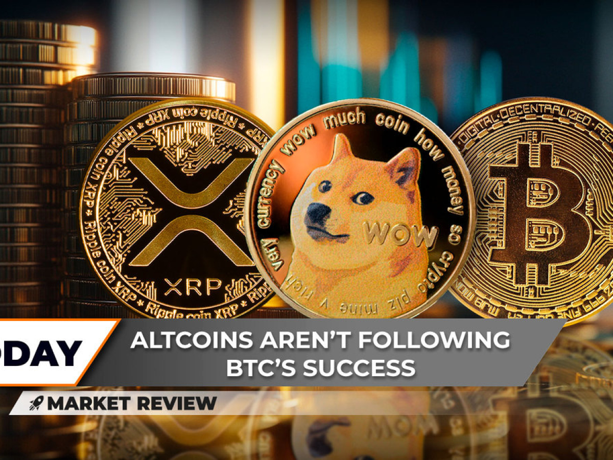 XRP Not Allowed Above $0.60, Dogecoin (DOGE) on Verge of Performing Vital Breakthrough, Bitcoin (BTC) Breaks 220-Day Downtrend