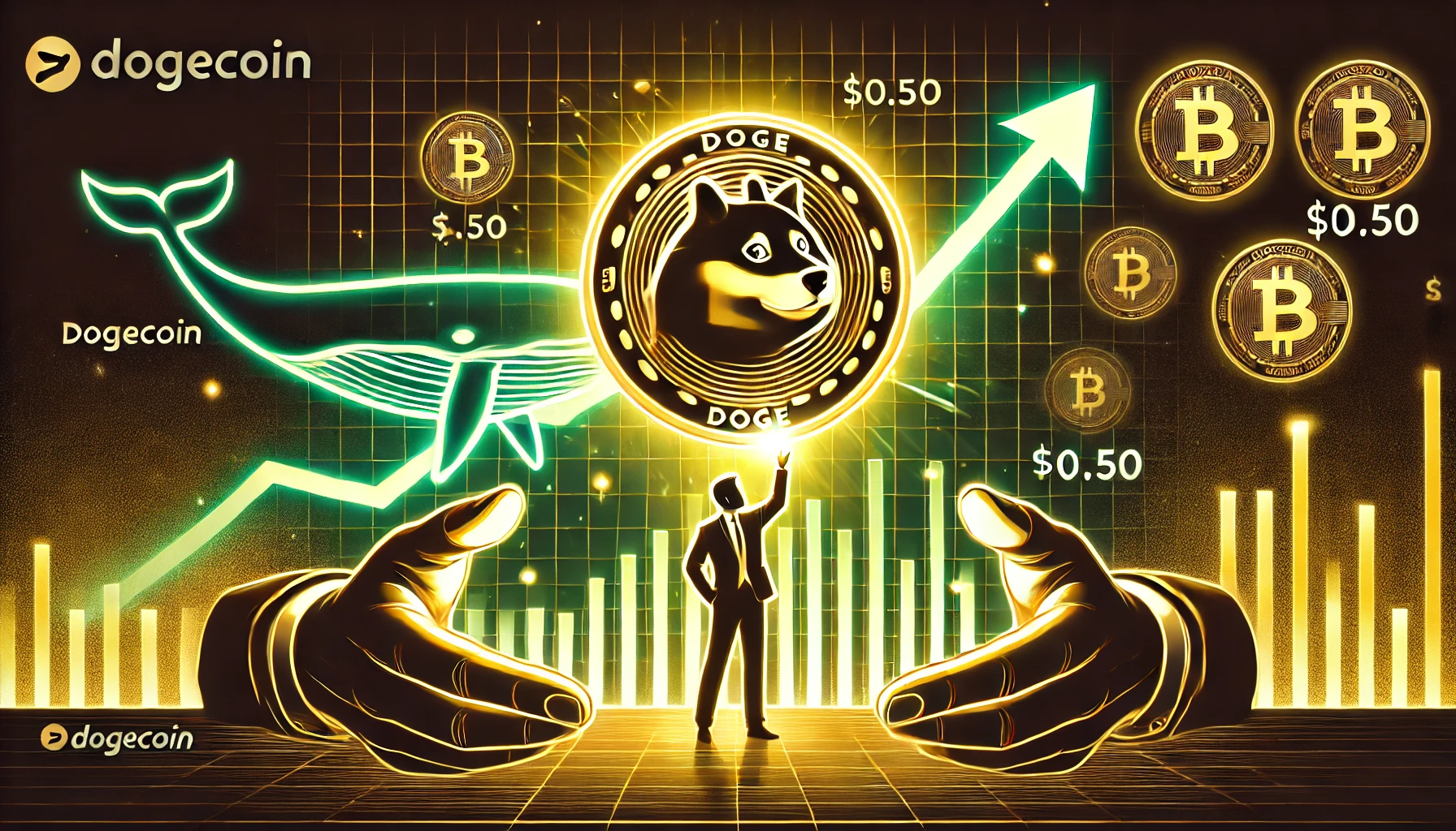 Los inversores de Dogecoin compran 87 millones de dólares, precio objetivo de 0,50 dólares