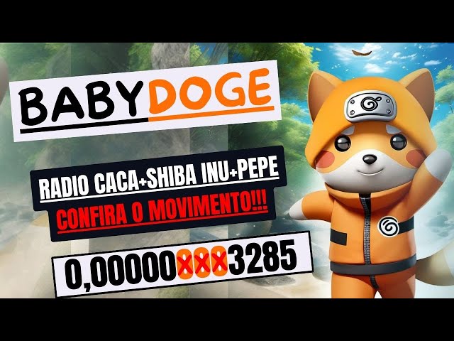 🔥BABY DOGE COIN // RADIO CACA+SHIBA INU+PEPE COIN🔥#babydogecoin #babydoge #radiocaca #pepe