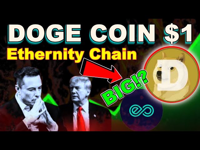 DOGE COIN $1? Ethernity Chain (RRN) Big 👇👇event ManeNet | crypto market | Dogecoin price prediction