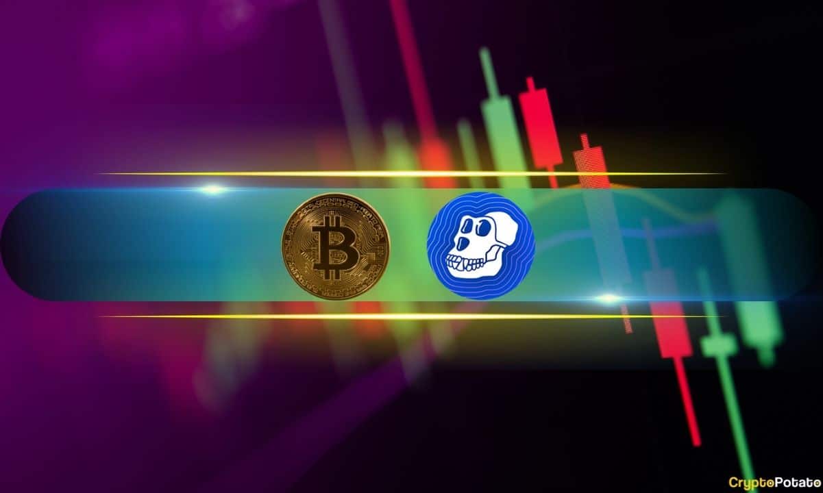 ApeCoin (APE) revient dans le top 100 des Altcoins, Bitcoin (BTC) détient 68 000 $ (montre du week-end)