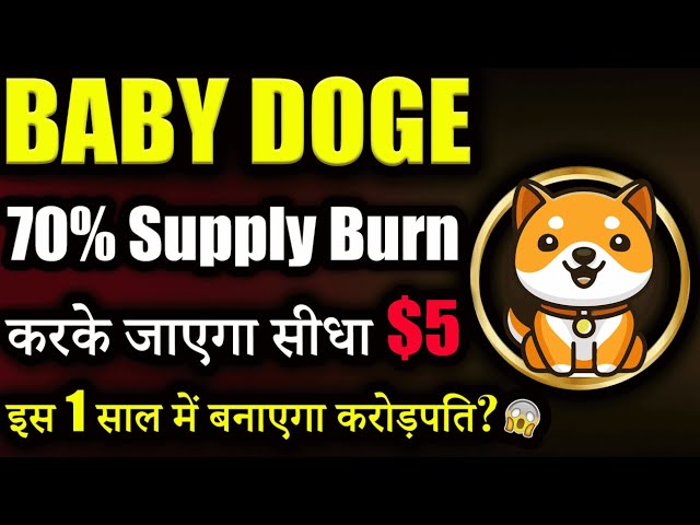 Baby Doge जाएगा $5? 😱|baby doge coin news today | crypto news today | cryptocurrency | Latest |Hindi