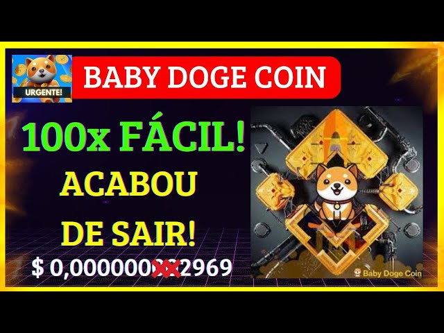 BABY DOGE COIN 🚨URGENT🚨 JUST OUT! (DROPPED!!) AMAZING 100x EASY!