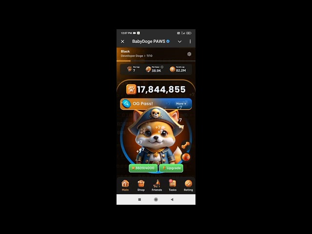 Baby doge crypto currency kamate free