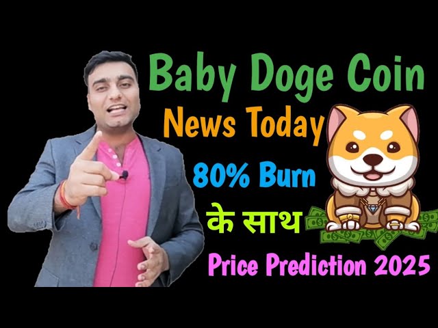 Baby Doge Coin 80% Burn के साथ Price Prediction 2025 | Baby Doge 25X से 50X Profit | Crypto News