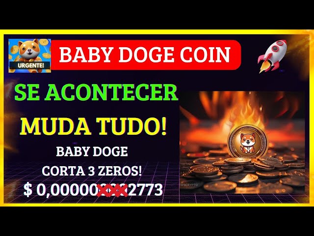 BABY DOGE COIN 🚨URGENT🚨 THIS WILL CHANGE EVERYTHING FOR BABY DOGE