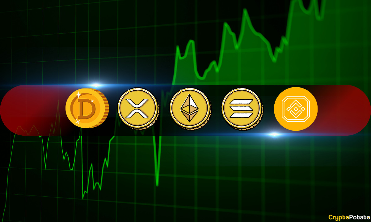 10月25日の暗号通貨価格分析: ETH、XRP、SOL、DOGE、BNB