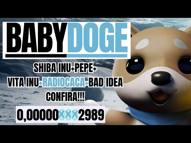 🔥BABY DOGE COIN // SHIBA INU+RADIO CACA+BAD IDEA+VITA INU//CONFIRA🔥 #babydogecoin #bitcoin #shib