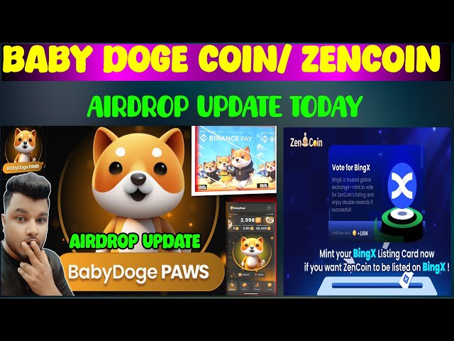 Baby Doge listing Update l Zencoin Listing Update l Baby Doge Coins Airdrop l Babydoge withdrawal