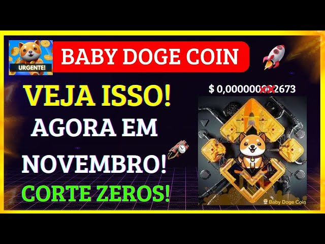 BABY DOGE COIN 🚨URGENT🚨 SEE THIS! IT COULD HAPPEN NOW IN NOVEMBER!