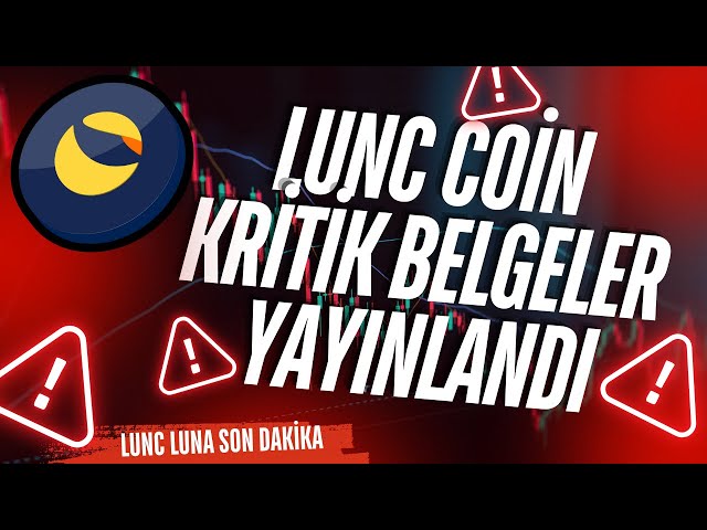 LUNA COIN LUNC CRITICAL DOCUMENTS PUBLISHED --- BITCOIN DECLINE BREAKING NEWS #lunc #luna #bicity #bitcoin