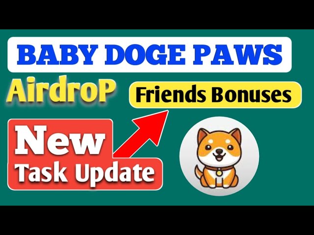 Baby Doge PAWS Friends Bonuses | Baby Dogecoin news today | ALL BTC