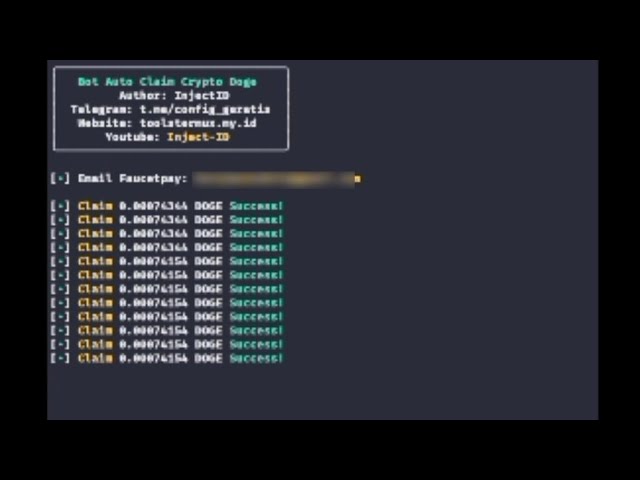 Tools Nuyul DOGE Coin Auto Claim Termux