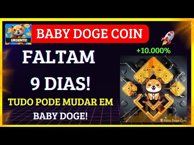 BABY DOGE COIN 🚨URGENT🚨 9 DAYS LEFT!