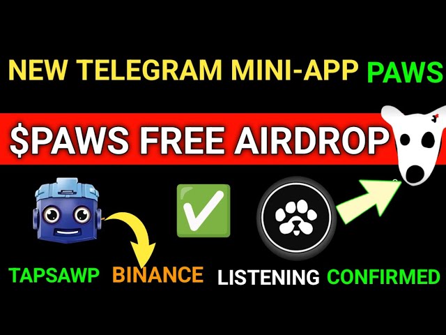 Paws Telegram Bot | Baby doge Paws | Paws New Airdrop | Dodge Paws Airdrop