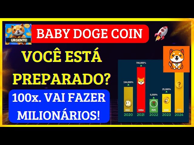 BABY DOGE COIN 🚨URGENT🚨 MILLIONAIRE INVESTING R$1412.00?