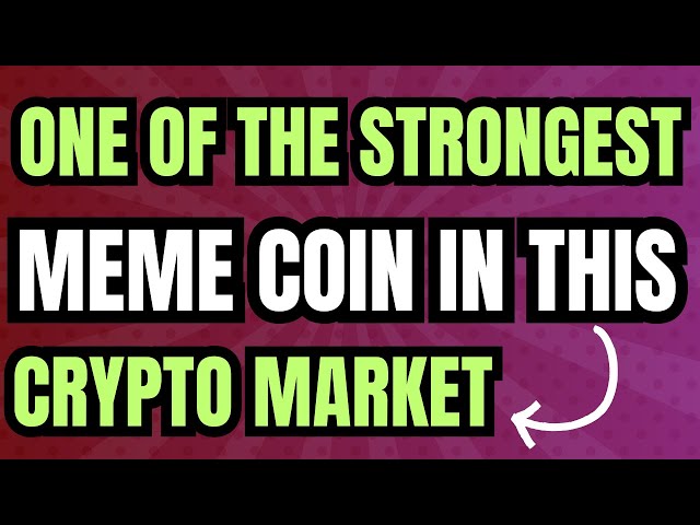 🚀One Of The Strongest Meme Coin in The Market - Strong Meme Coin To Buy Today