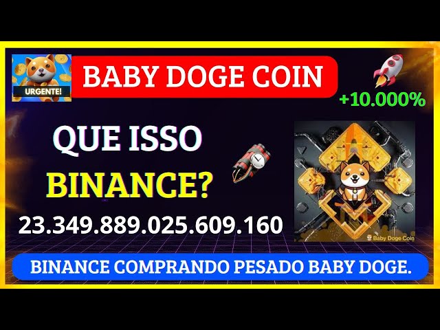 BABY DOGE COIN 🚨URGENT🚨 BINANCE 23.349.889.025.609.160 WATCH THIS! I WARNED YOU!