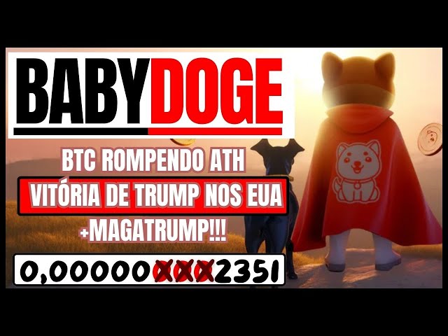 🔥BABY DOGE COIN // TRUMP ELECTED AND BTC BREAKING ATH CHECK OUT🔥#babydogecoin #bitcoin #babydoge #shib