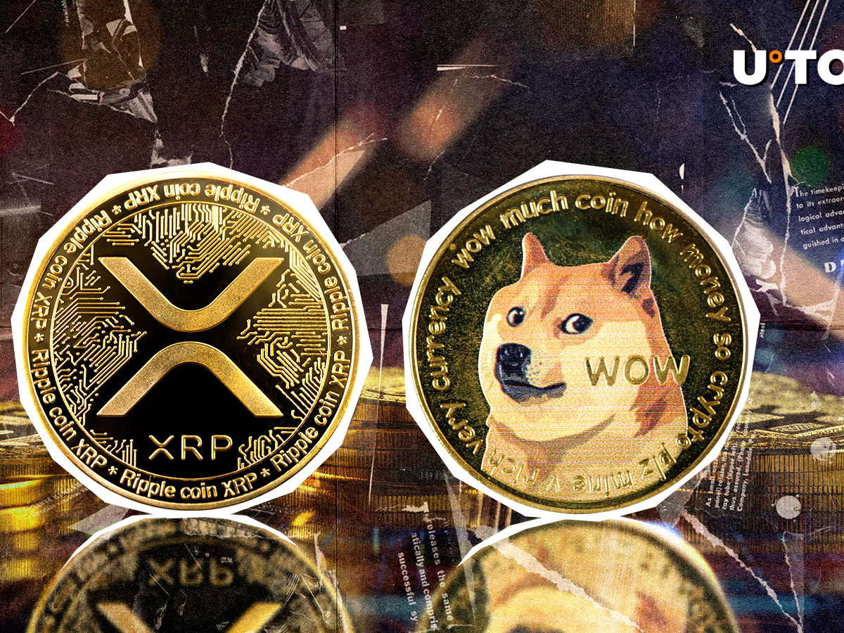 ドージコイン（DOGE）が大幅な価格急騰の後、XRPを上回る