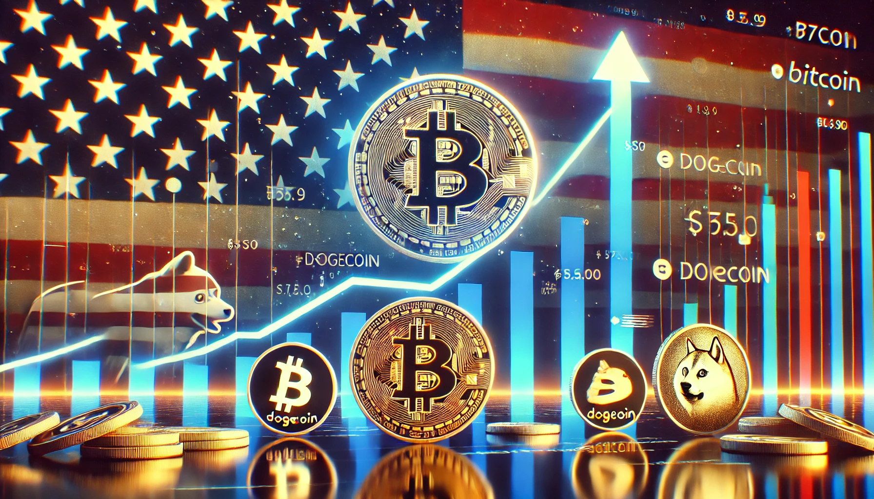 Bitcoin übersteigt 75.000 US-Dollar: US-Wahl spornt Märkte zu neuen Rekorden an