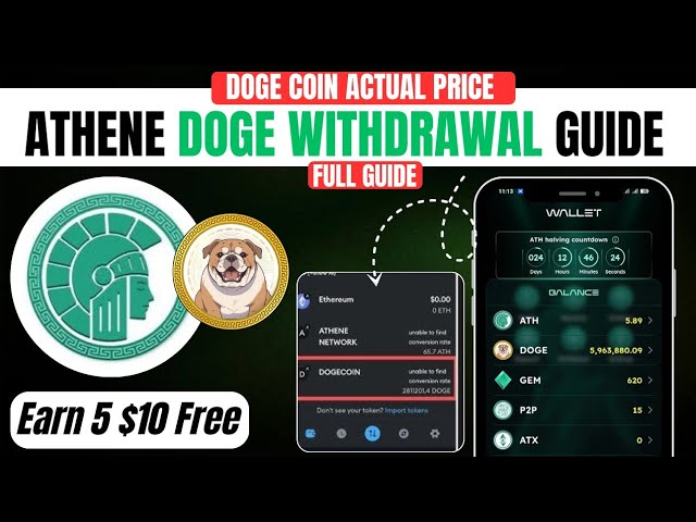 Athene Doge Coin withdrawal Process Guide || Athene Network Doge Coin withdrawal Kaisa Karen Guide