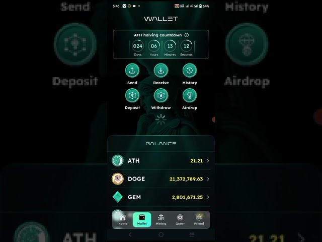 See the method to send Doge coin in Meta mask with Athene App.