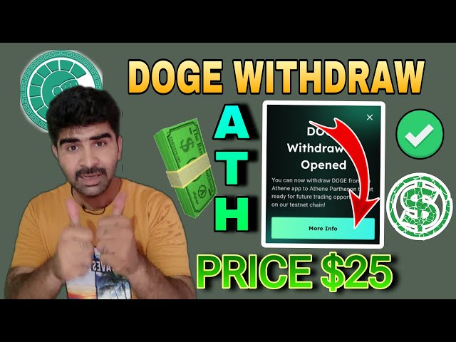 Athene Network DOGE Withdrawal Open Metamask ATH Price Update Trump ATH Not SELL P2P