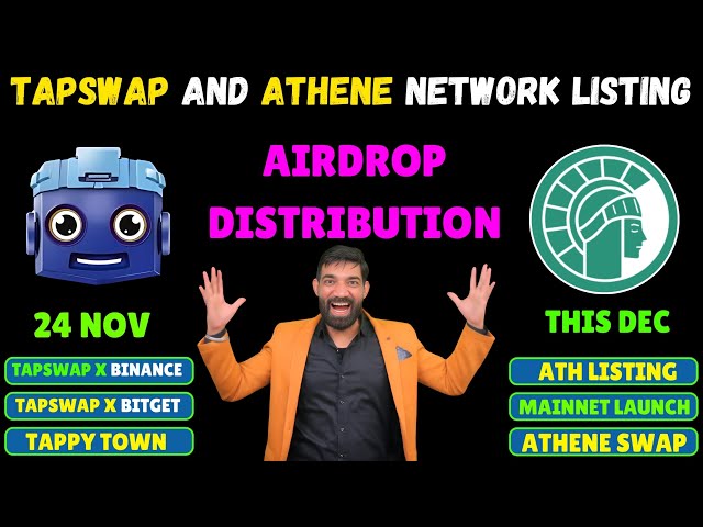 Tapswap Launching News | Tapswap Binance Web 3 Wallet | Athene Network Launching News | #ath #athene