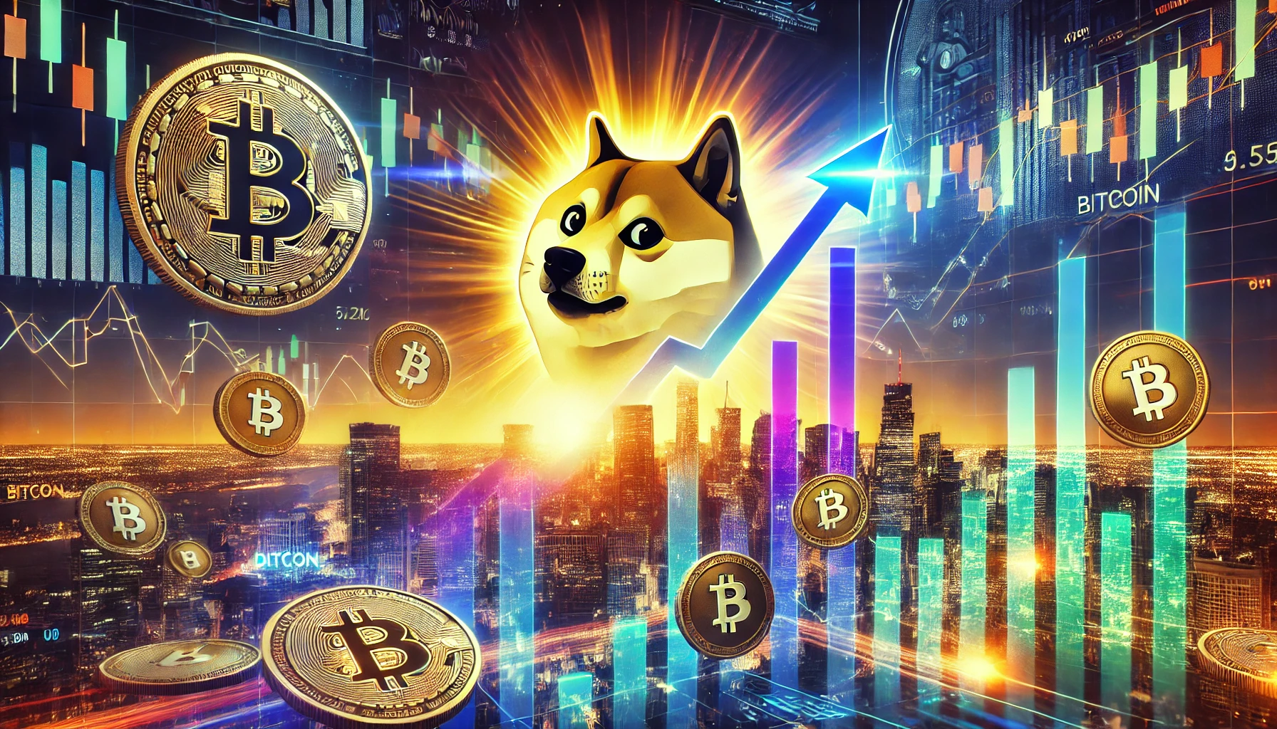 Trumps Optimismus treibt Dogecoin in die Höhe – verliert Bitcoin an Boden?