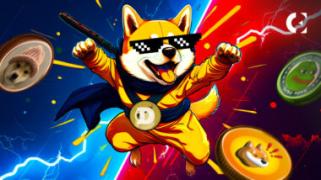 Guerres de crypto-monnaie : Dogecoin contre Bonk-WIF-Pepe Alliance