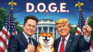 Dogecoin steigt um 89 %, nachdem Trump die D.O.G.E.-Ankündigung veröffentlicht hat