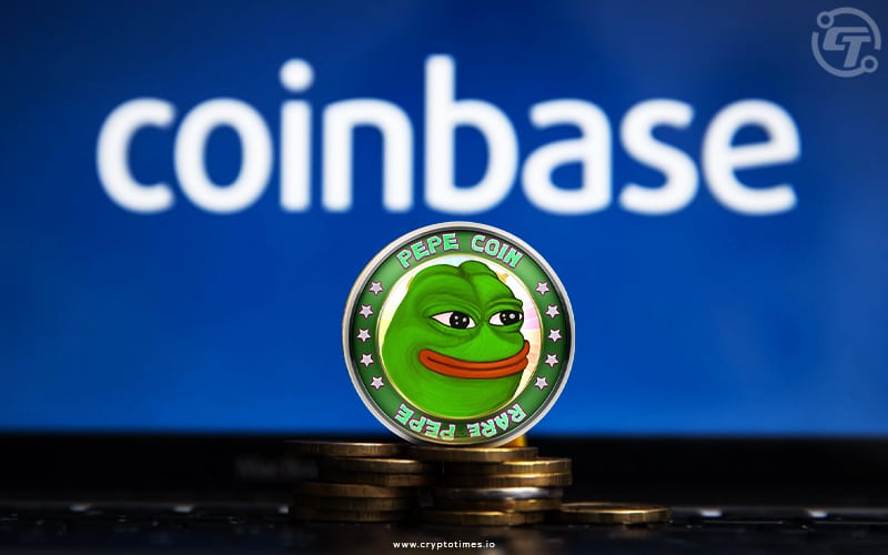 Coinbase는 Ethereum 네트워크에서 Pepe Coin에 대한 지원을 추가합니다.