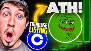 $PEPE 代币随着 Coinbase 的上市飙升至新高 – 它能达到 $10B 市值吗？