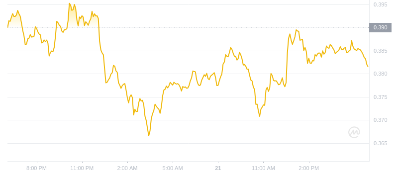 2024년 11월 21일 18:00의 Dogecoin 최신 가격