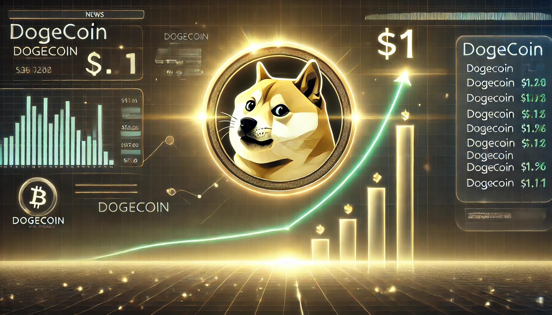 Wird Dogecoin die 1-Dollar-Marke erreichen? Schlüsselfaktoren, die den Preis beeinflussen