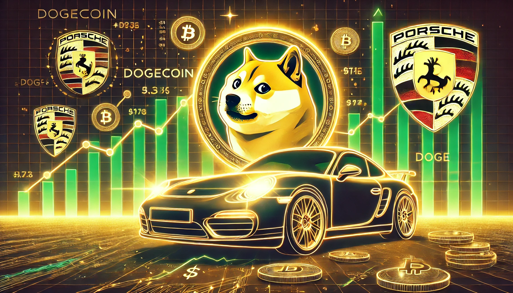 Beliebter Altcoin überholt deutschen Autogiganten Porsche: 1000-prozentiger Anstieg in Sicht!