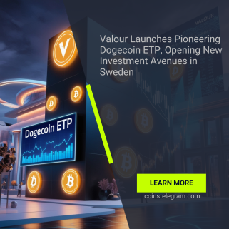 Valor bringt bahnbrechendes Dogecoin-ETP auf den Markt und eröffnet damit neue Anlagemöglichkeiten in Schweden