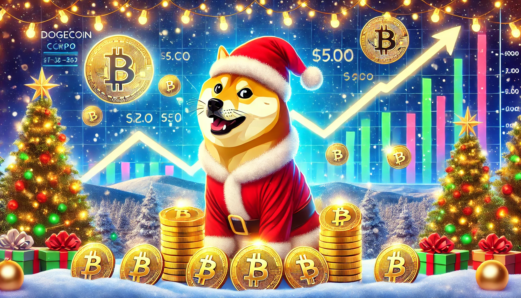 Will Dogecoin Ride the Santa Rally? What History Suggests for December