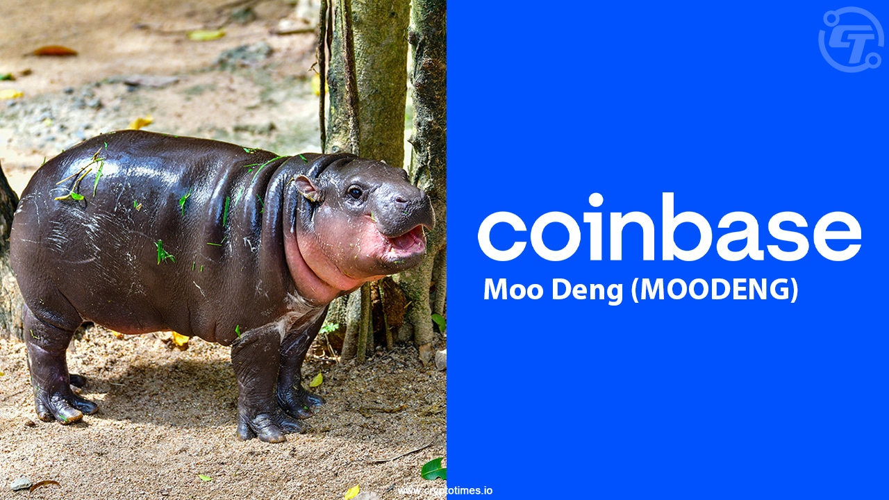 Coinbase 將 Moo Deng 加入其潛在上市路線圖中