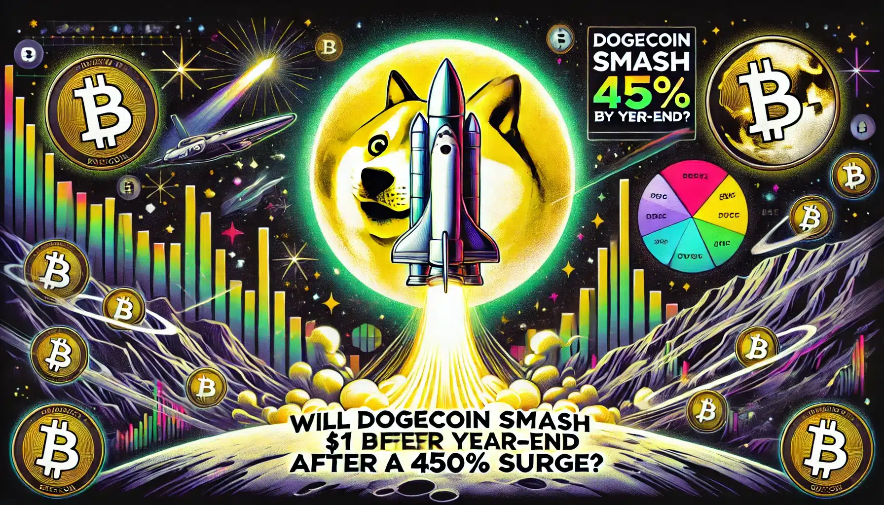 Dogecoin이 450% 급등한 후 연말까지 1달러를 돌파할 수 있을까요?