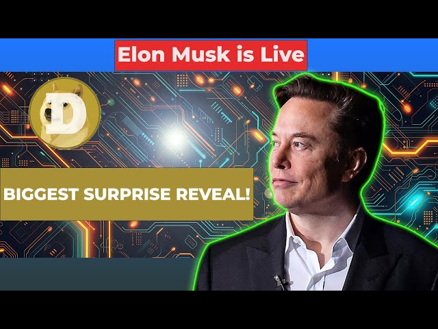 LIVE: Elon Musk Reveals Dogecoin’s Future 🚀 Top 3 DOGE Price Predictions & Crypto Insights