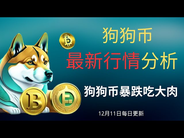 Dogecoin Dogecoin Bitcoin BTC Blockchain Cryptocurrency Latest market trend analysis, Dogecoin’s plunge makes me eat big meat again. Can Bitcoin still stand above 100,000 US dollars?