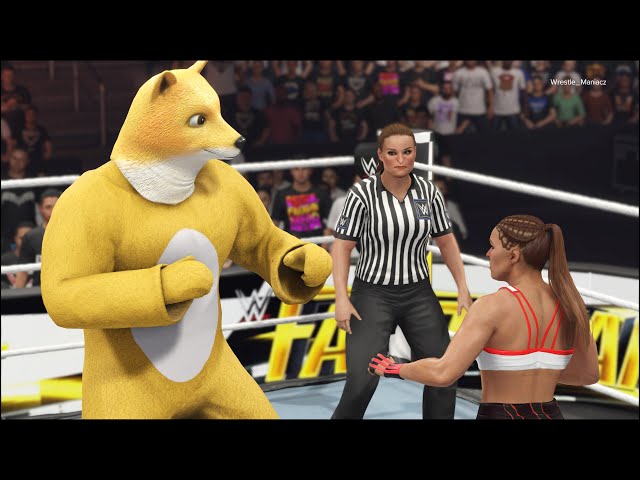 Ronda Rousey vs. Doge Coin - WWE 2K24