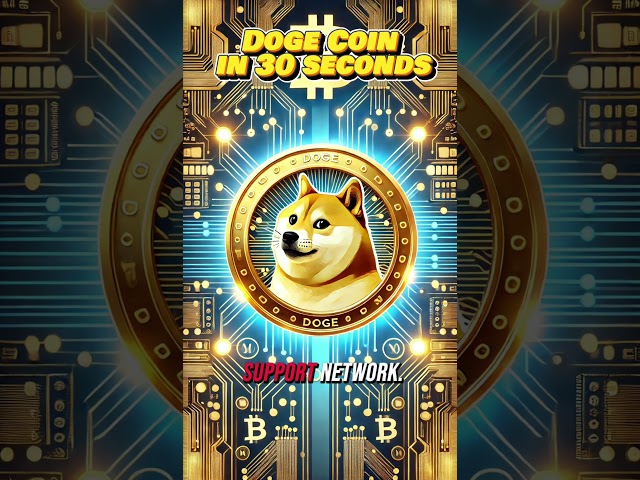 Doge coin in 30 Seconds #cyrpto #btc #money #doge