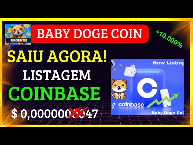 BABY DOGE COIN 🚨URGENT🚨 COINBASE CONFIRM LISTING? YOU NEED TO SEE THIS! +10,000%