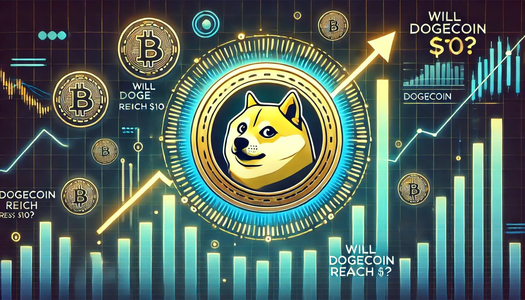 Wird Dogecoin die 10-Dollar-Marke erreichen? Ein zinsbullisches Signal deutet auf große Gewinne hin